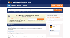 Desktop Screenshot of getmarineengineeringjobs.com