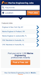 Mobile Screenshot of getmarineengineeringjobs.com